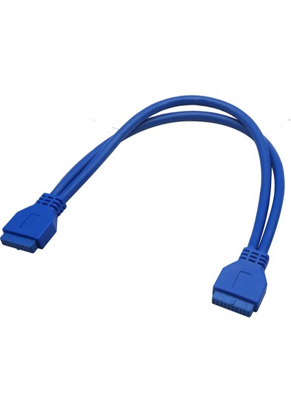 50 cm USB 3.0 20 Pin Dişi Dişi Kablo 19 Pin Dişi Dişi Kablo modelleri