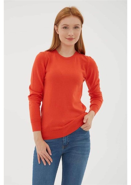 Bisiklet Yaka Kazak Oranj modelleri