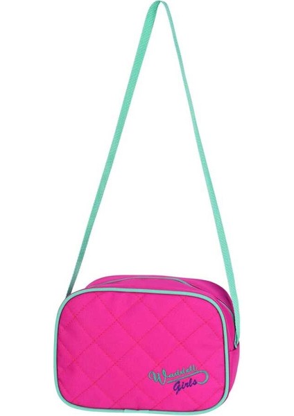 Lisanslı Pembe Papyon Desenli Ilkokul Sırt Çantası ve Beslenme Çantası 2029 modelleri