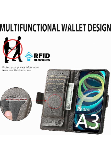 Xiaomi Redmi A3 Telefon Kılıfı (Yurt Dışından) fiyatları