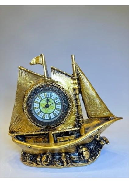 Gemi Model Masa Üstü Saat -535
