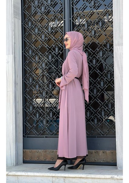 Pıeef Elbise 2294 Pudra - Siyah