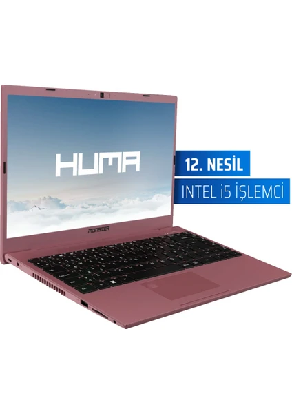 HUMA H4 V5.1.12 Rose Gold Intel Core i5 1235U 16 GB RAM 1 TB SSD Windows 11 14,1'' FHD 60 Hz Taşınabilir Bilgisayar