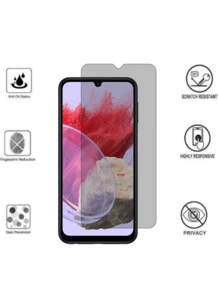 Samsung Galaxy M34 5g Ile Uyumlu Hayalet Ekran Koruyucu Şeffaf
