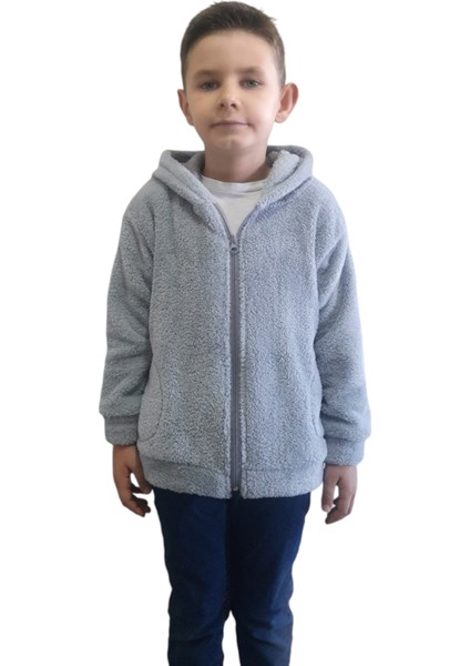Unisex Genç Çocuk Welsoft Peluş Ceket