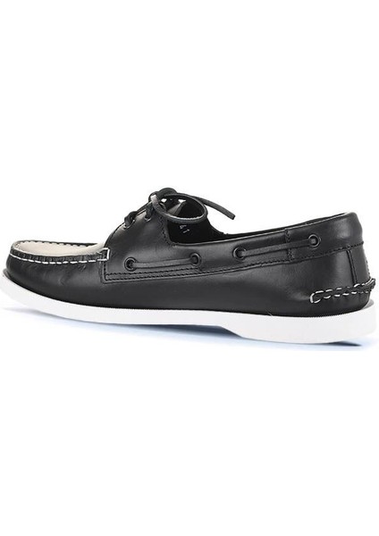 Bueno Shoes Siyah Deri Erkek Loafer 11M23299 fırsatları