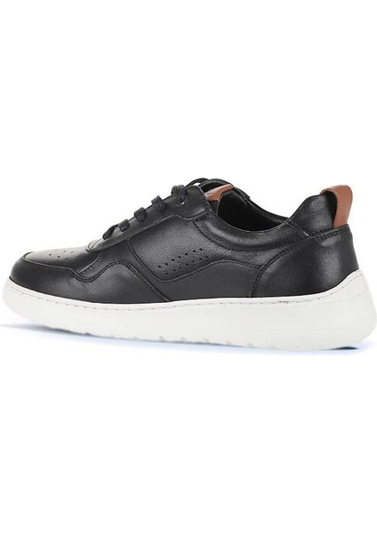 Bueno Shoes Siyah Deri Erkek Spor Ayakkabı 21Ma017