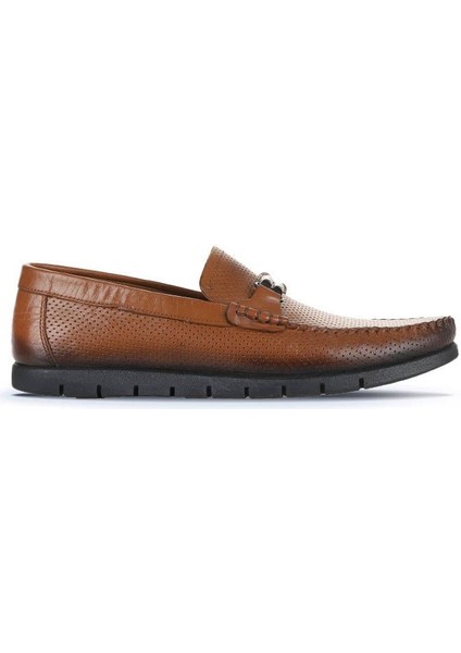 Taba Deri Erkek Loafer 21MA96