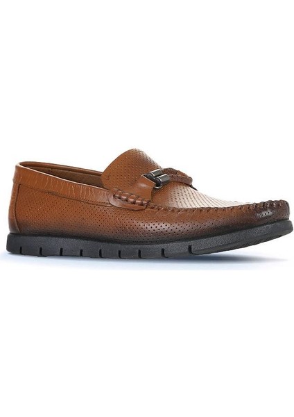 Taba Deri Erkek Loafer 21MA96