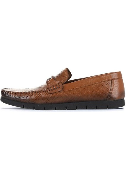 Taba Deri Erkek Loafer 21MA96