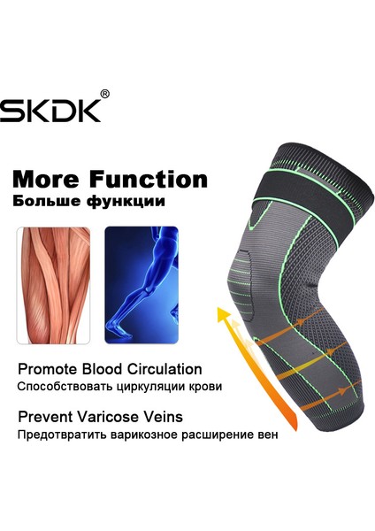 Örme Kayış Sıkıştırmalı Spor Genişletilmiş Dizlikler (Yurt Dışından) modelleri