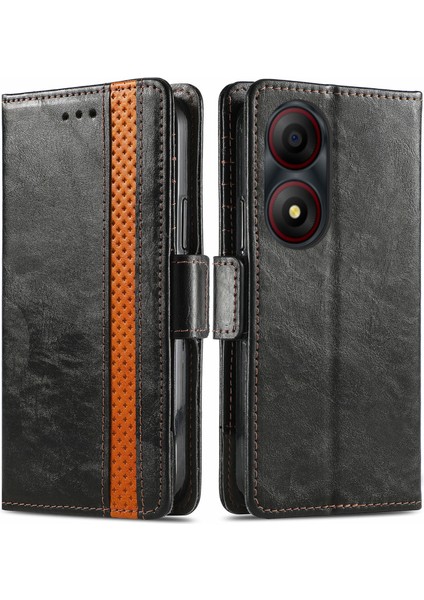 Zte Blade A34 Için Çift Manyetik Tokalı Kılıf (Yurt Dışından)