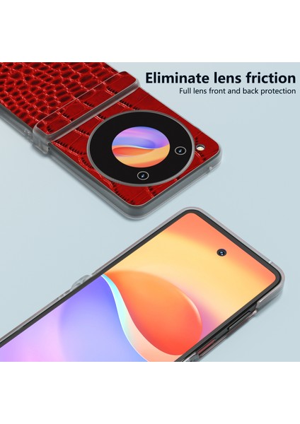 Zte Nubia Flip Için Abe Buzlu Timsah Desenli Kılıf (Yurt Dışından) fiyatları