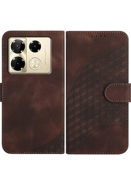 Infinix Note 40 Pro 4g / 5g Için Ephant Kabartmalı Pu Kılıf (Yurt Dışından)