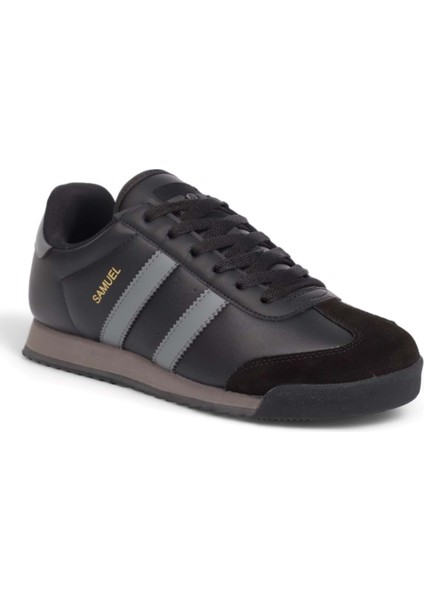 Hammerjack 2033-Roma Modeli Anatomik Tabanlı Sneakers Ayakkabı - Nkt02033-Sıyah Gri-40