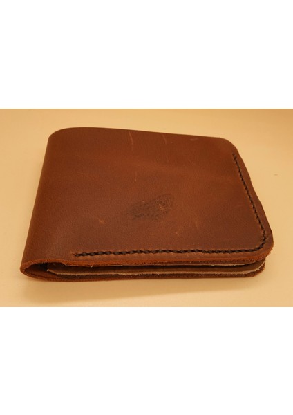 Deri Tamamen El Emeği Cüzdan 22CM*8CM * 1 Banknot Alanı 4 Kart Bölmesi V2
