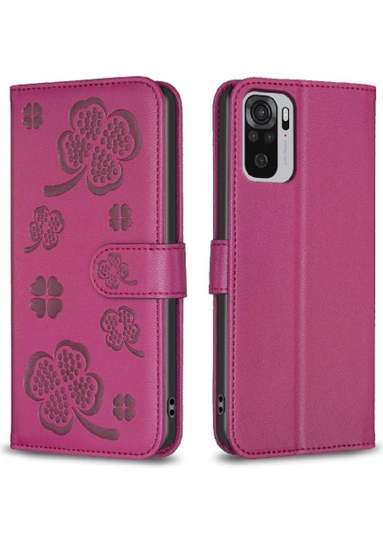Xiaomi Redmi Not 10S Için Flip Case Pu Deri Kart Yuvaları Tutucu Kickstand (Yurt Dışından)