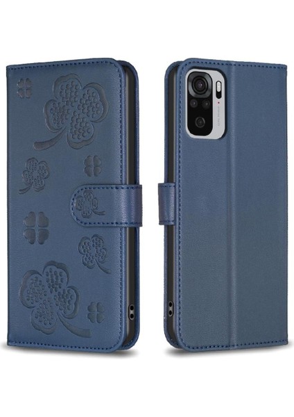 Xiaomi Redmi Not 10S Için Flip Case Pu Deri Kart Yuvaları Tutucu Kickstand (Yurt Dışından)