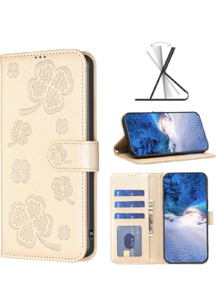 Xiaomi Redmi Not 12 Için Flip Case 5g Pu Deri Çok Renkli Kart Yuvaları (Yurt Dışından)