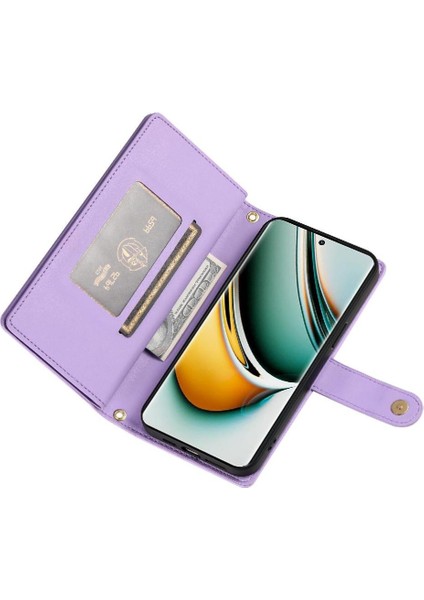 Realme 11 Pro 5g Cüzdan Bölmesi Kickstand Kart Yuvaları Için Flip Case (Yurt Dışından)