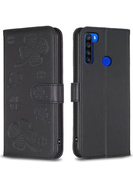 Xiaomi Redmi Not 8t Için Flip Case Cüzdan Kart Yuvaları Tutucu Kickstand Pu (Yurt Dışından)