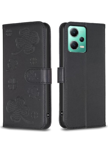 Xiaomi Redmi Not 12 Için Flip Case 5g Pu Deri Çok Renkli Kart Yuvaları (Yurt Dışından)