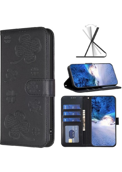 Xiaomi Redmi Not 12 Için Flip Case 5g Pu Deri Çok Renkli Kart Yuvaları (Yurt Dışından)
