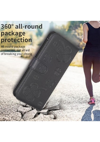 Xiaomi Redmi Not 12 Için Flip Case 5g Pu Deri Çok Renkli Kart Yuvaları (Yurt Dışından)