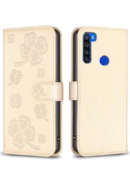 Xiaomi Redmi Not 8t Için Flip Case Cüzdan Kart Yuvaları Tutucu Kickstand Pu (Yurt Dışından)