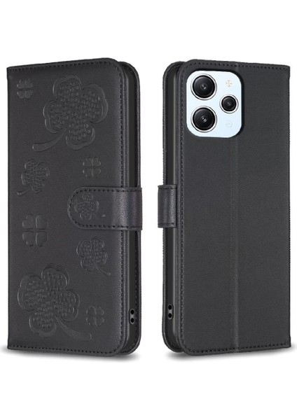 Xiaomi Redmi Için Flip Case 12 4g Kart Yuvaları Tutucu Kickstand Çok Renkli (Yurt Dışından)