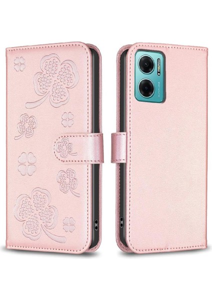 Xiaomi Redmi Not 11E Için Flip Case Cüzdan Kart Yuvaları Tutucu Kickstand Pu (Yurt Dışından)
