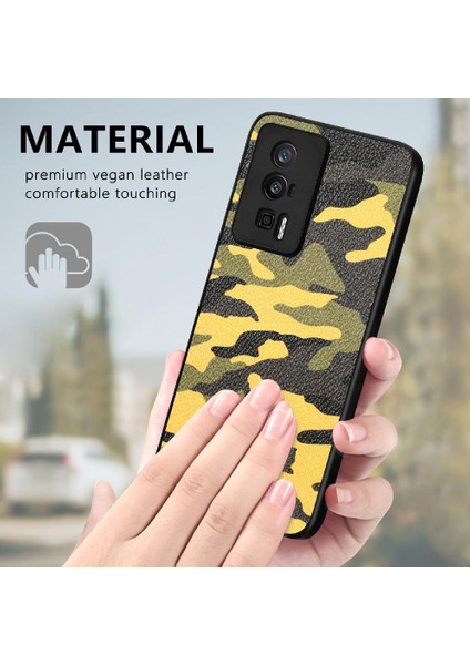 Xiaomi Poco F5 Pro Kablosuz Şarj Özgürlüğü Hafif Camo (Yurt Dışından)