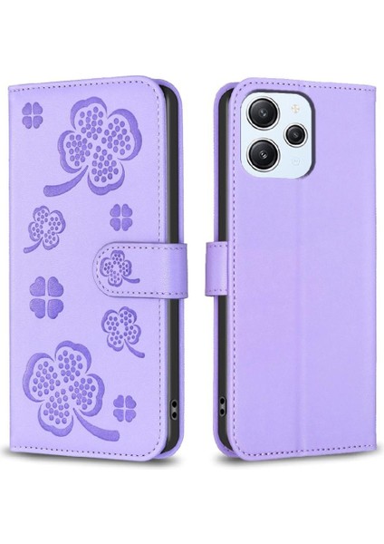 Xiaomi Redmi Için Flip Case 12 4g Kart Yuvaları Tutucu Kickstand Çok Renkli (Yurt Dışından)