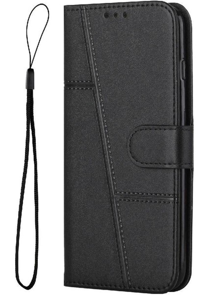 Google Piksel 9 Kart Ekleme Kickstand Tam Koruma Pu Için Flip Case (Yurt Dışından)