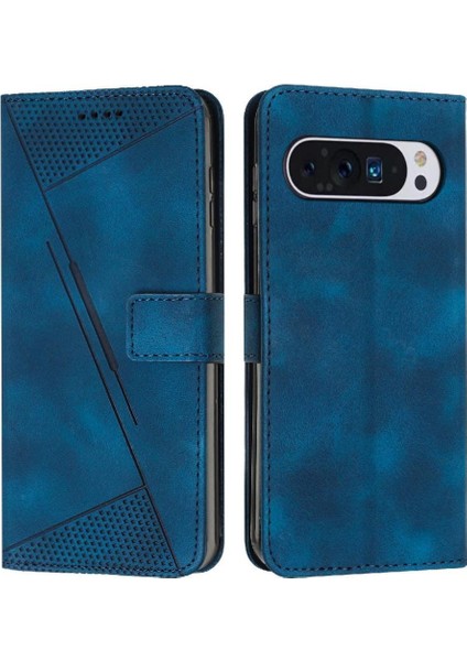 Google Piksel 9 Pro Xl Cüzdan Kickstand Pu Deri Kart Için Flip Case (Yurt Dışından)