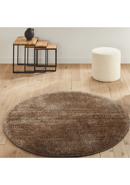 Synergy Kaymaz Taban Daire Halı 100x100 120x120