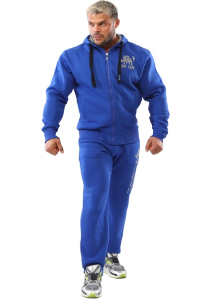 Kapşonlu Mavi Eşofman Üstü Big Sam 3612 fiyatları