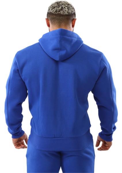 Kapşonlu Mavi Eşofman Üstü Big Sam 3612 modelleri