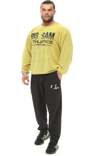 Sarı Havlu Kışlık Sweater Big Sam 4693