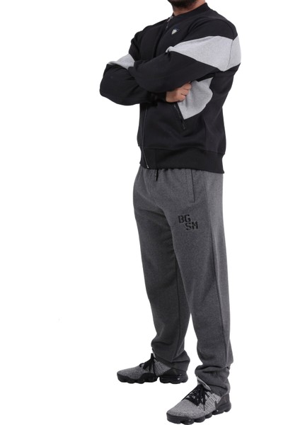 Gri Garnili Kışlık Eşofman Üstü Ceket Stilya 3610 modelleri