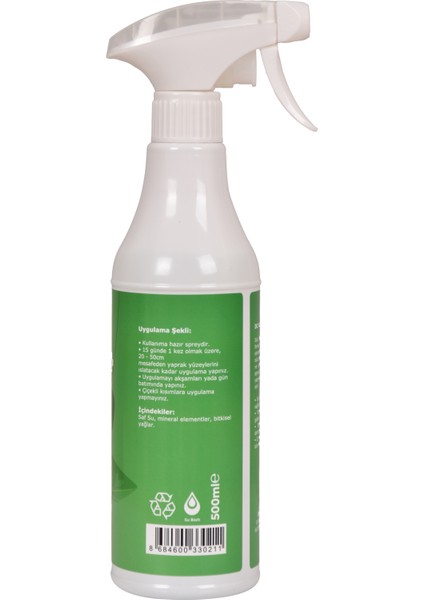 Yaprak Parlatıcı Leaf Shine & Clean 500ML 3'lü Paket