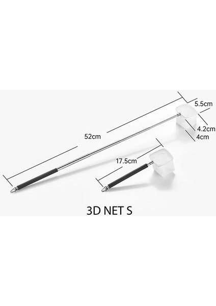 3D Teleskopik Karides Kepçesi S