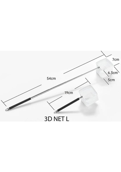 3D Teleskopik Karides Kepçesi L