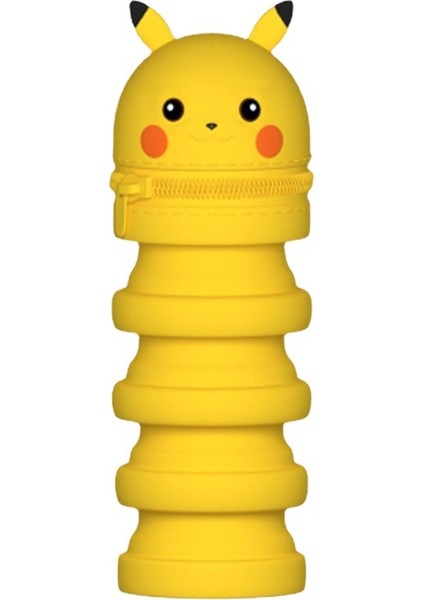 1 Hayvan Karikatür Ayı Kalem Çantası Geri Çekilebilir Silikon Kalem Tutucu (Yurt Dışından)