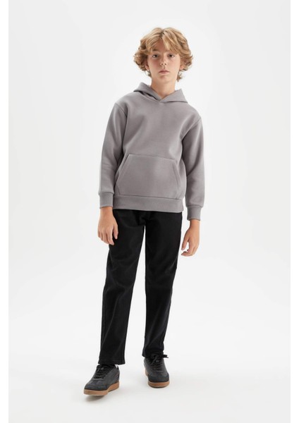 Erkek Çocuk Cepli Kapüşonlu Okul Sweatshirt C7565A824AU fiyatları