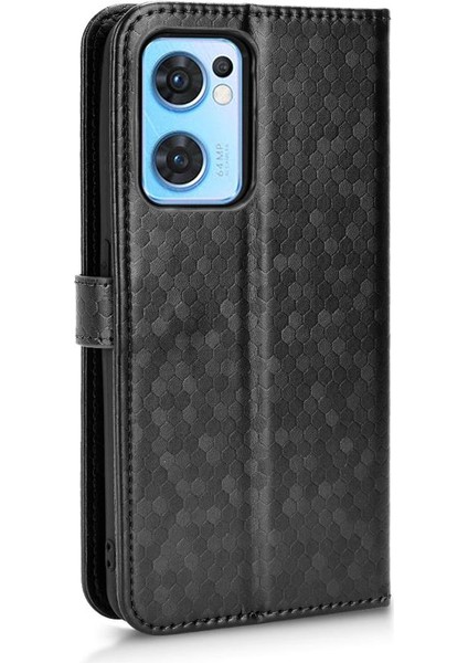 Oppo Bulmak Için Kılıf X5 Lite Geometrik Desen Deri Cüzdan Kapak Toka (Yurt Dışından) fırsatları