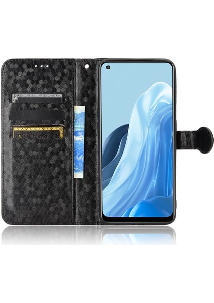 Oppo Bulmak Için Kılıf X5 Lite Geometrik Desen Deri Cüzdan Kapak Toka (Yurt Dışından) indirimleri