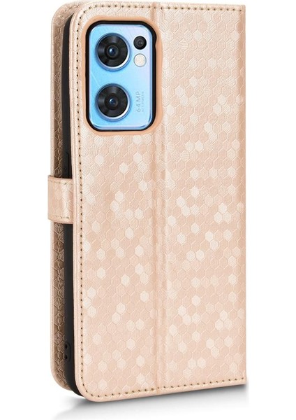 Oppo Bulmak Için Kılıf X5 Lite Geometrik Desen Deri Cüzdan Kapak Toka (Yurt Dışından) modelleri
