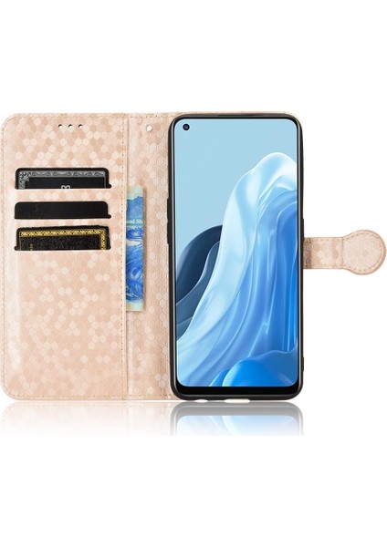 Oppo Bulmak Için Kılıf X5 Lite Geometrik Desen Deri Cüzdan Kapak Toka (Yurt Dışından) fırsatları