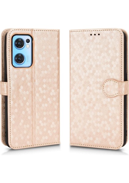 Oppo Bulmak Için Kılıf X5 Lite Geometrik Desen Deri Cüzdan Kapak Toka (Yurt Dışından) indirimleri